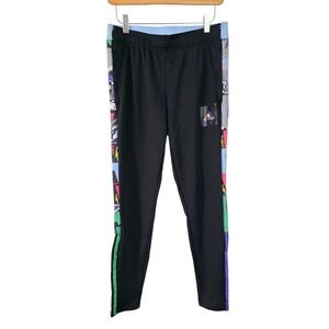 Adidas Tiro Pride Colourful AeroReady Track Pants Black Athleisure Womens S